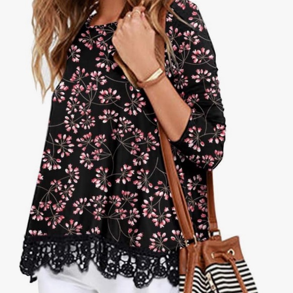 Flowered Tunic - Picture 2 of 13